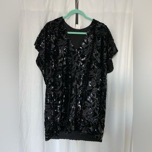 Sequin mini dress